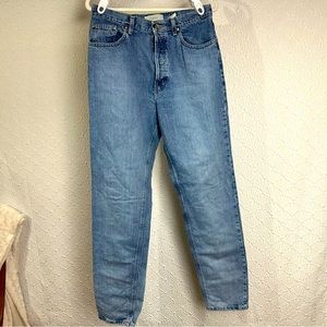 90’s Gap Blue Jeans Woman’s Size 12L Mom Classic Fit Button Fly Jeans